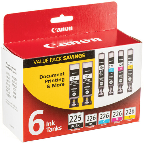 Canon PGI-225 & CLI-226 6-Color Ink Tank