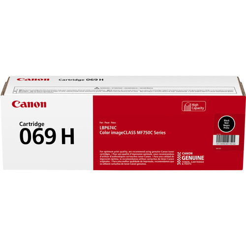 Canon 069 High-Capacity Black Toner Cart