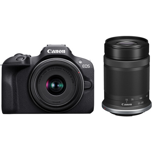 Canon EOS R100 Mirrorless Camera with 18