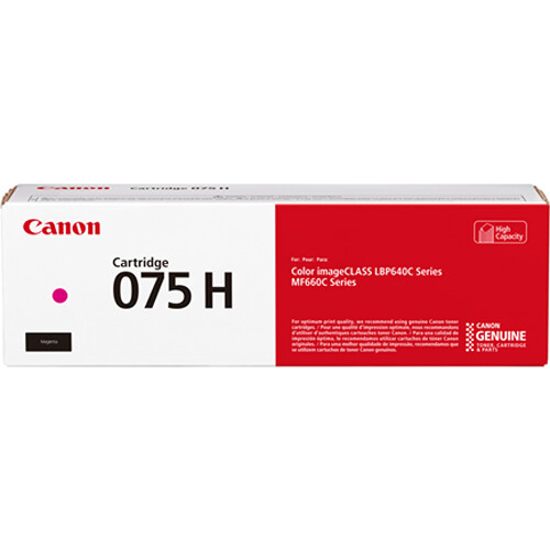Canon 075 Magenta High-Capacity Toner Cartridge