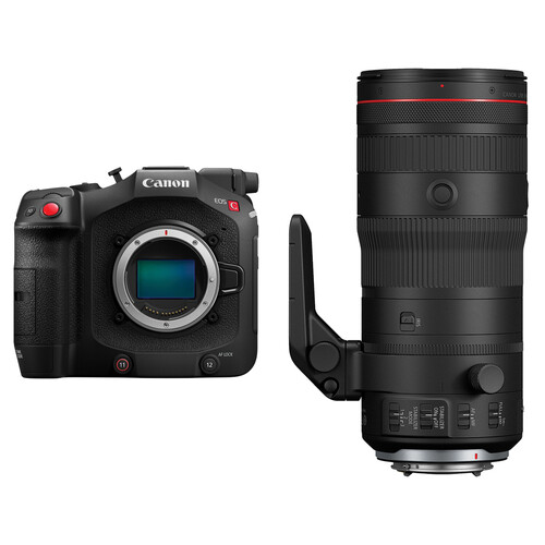 Canon EOS C80 6K Camera Kit with 24-105mm f/2.8 Zoom Lens (Canon RF)
