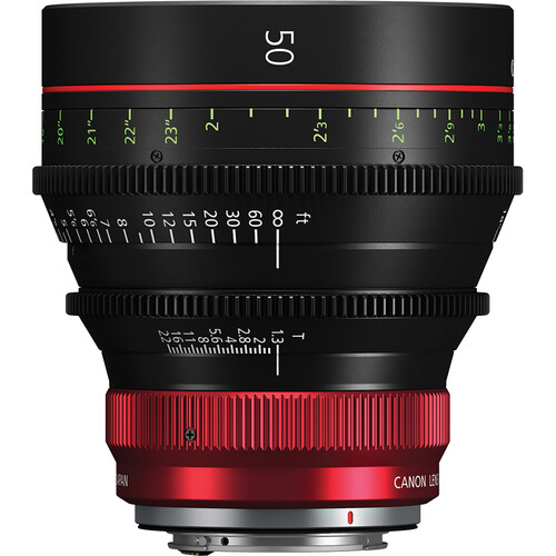 Canon CN-R 50mm T1.3 L F Cinema Prime Le