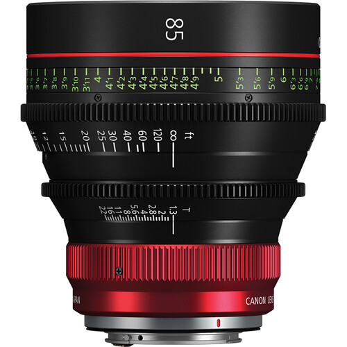 Canon CN-R 85mm T1.3 L F Cinema Prime Le