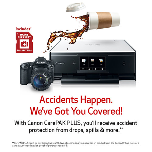 Canon 2-Year CarePAK PLUS Service Plan w