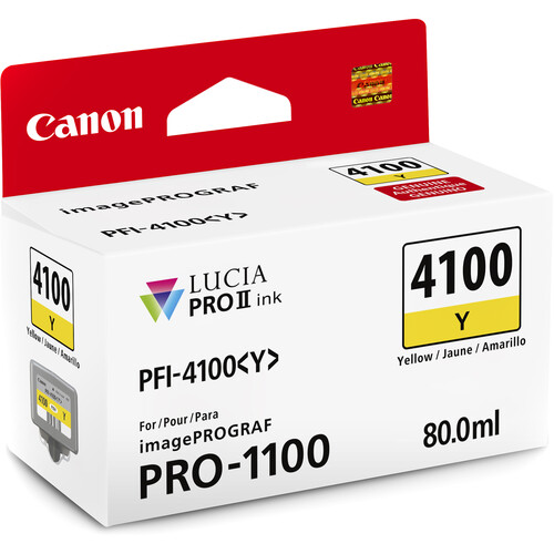 Canon PFI-4100 Yellow Pigment Ink Tank (
