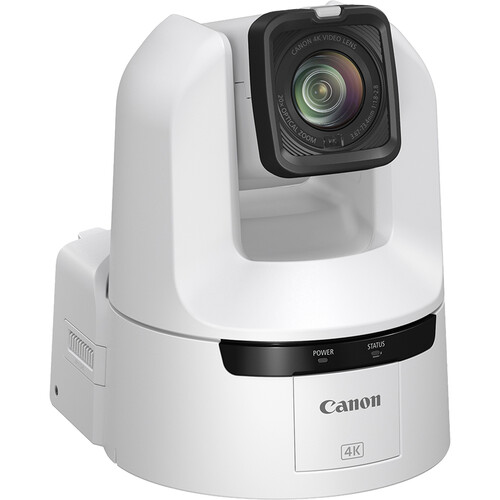Canon CR-N350 4K NDI PTZ Camera with 20x Zoom (Titanium White)