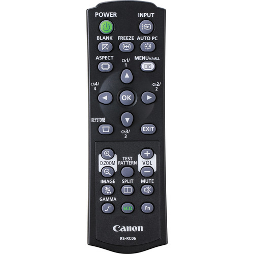 Canon RS-RC06 Remote Controller for REALiS Pro AV 8381B001 B&H