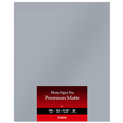 Canon PM101 Photo Paper Pro Premium Matte 8657B016 B&H Photo