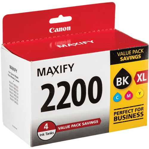 Canon PGI-2200 XL 4-Color Ink Tank Value