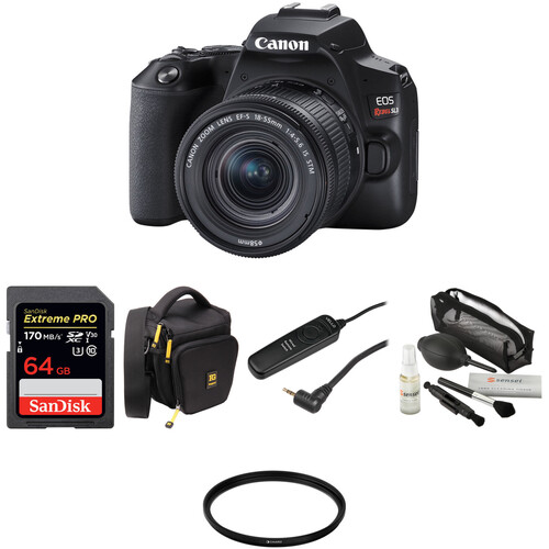 Canon EOS Rebel SL3 DSLR Camera with 1855mm Lens Basic Kit