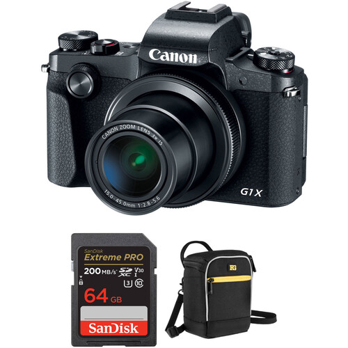 Canon PowerShot G1 X Mark III Digital Camera with Accessories