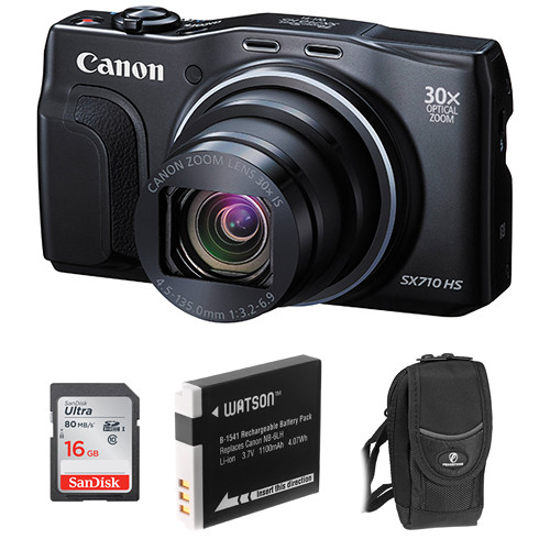 Canon PowerShot SX710 HS Digital Camera Basic Kit B&H Photo