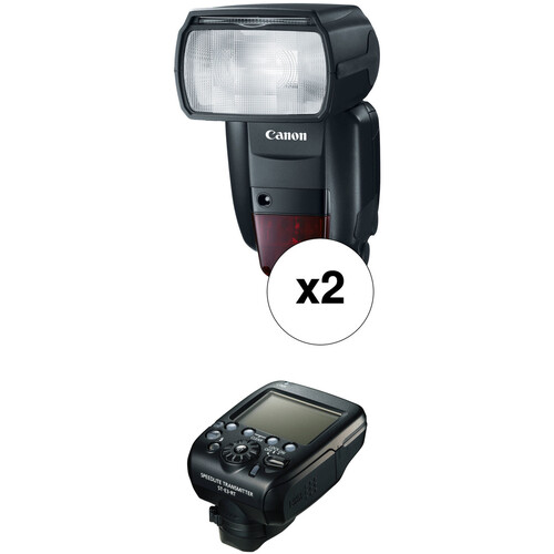 Canon Speedlite 600EX IIRT Essential Wireless Two Flash Kit