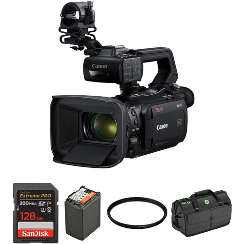 Canon XA55 Camcorder Master Starter Kit B&H Photo Video