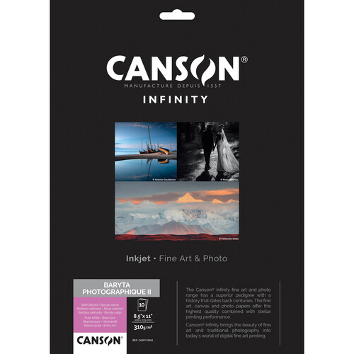 Canson Infinity Baryta Photographique II (8.5 x 11
