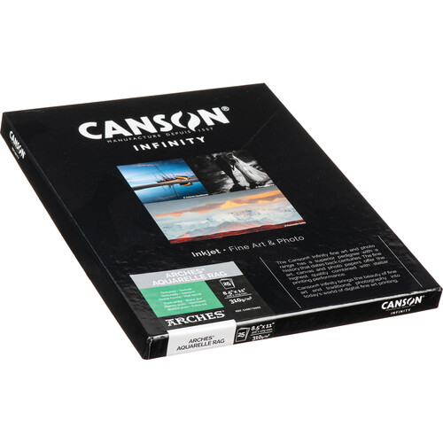 Canson Infinity Arches Aquarelle Rag (8.5 x 11