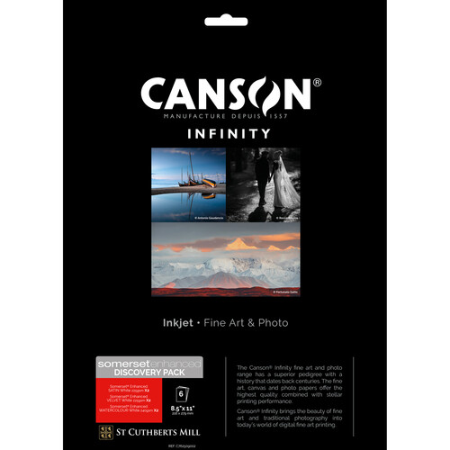 Canson Infinity Somerset Enhanced Discovery Pack (8.5 x 11