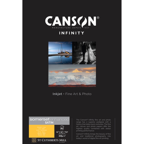 Canson Infinity Somerset Enhanced Satin (225 gsm 13 x 19