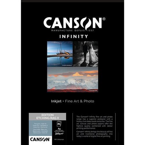 Canson Infinity Edition Etching Rag II Paper (8.5 x 11