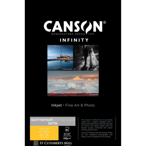 Canson Infinity Somerset Enhanced Satin (225 gsm 11 x 17