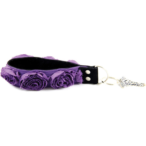 Capturing Couture Organza Key Chain (Purple)