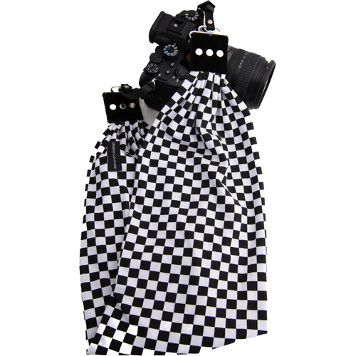 Capturing Couture Scarf Camera Strap (Checkered)