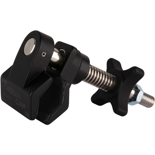 Cardellini Mini Mic Mounting Clamp (Black) MMCB B&H Photo Video