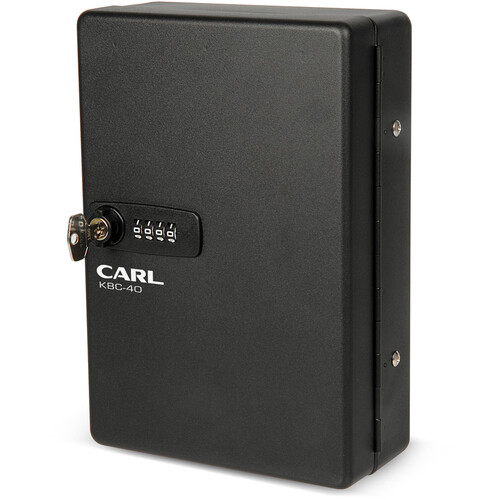 CARL Key Cabinet with Key & Combination Locks (40 Keys)