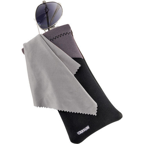 Carson Eyeglass Pouch (Charcoal)