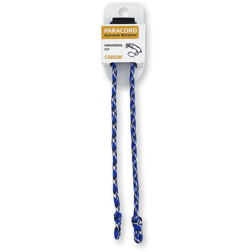 Carson Paracord Eyewear Retainers (Blue / Black / White)