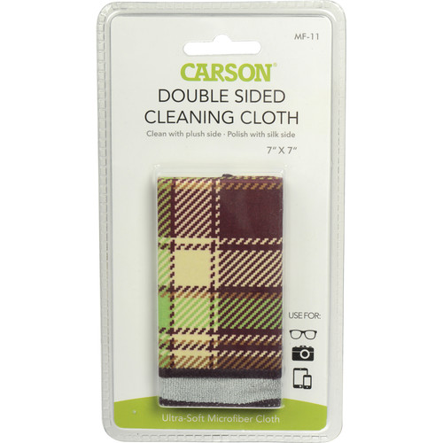 Carson Double-Sided Cleaning Cloth (Vintage Plaid 7 x 7