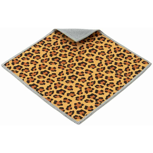 Carson Double-Sided Cleaning Cloth (Cheetah 7 x 7