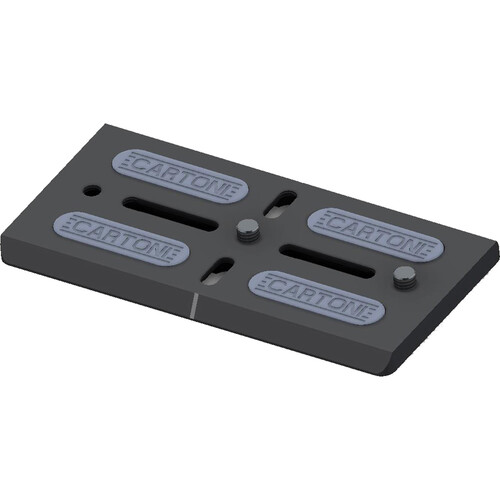 Cartoni Short Camera Plate for Third Axis Lambda 25 with Two 3/8