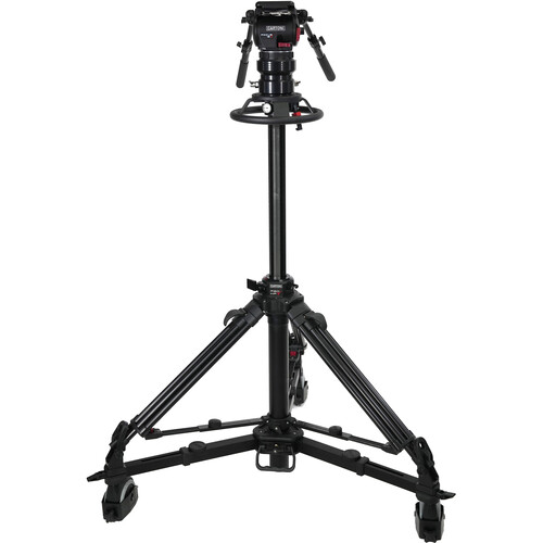 Cartoni P20 HP Pedestal and Focus 18 Fluid Head