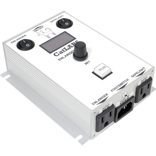 CatLABS Universal Digital Darkroom Enlarger Timer/Safelight Darkroom Timer
