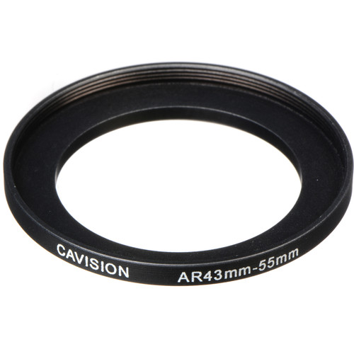 Cavision 43 to 55mm Threaded Step-Up Ring
