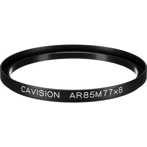 Cavision 85mm to 77mm Threaded Metal Deep Offset Step-Up Adapter Ring