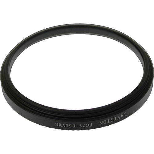 Cavision FG77-85UVMC 77 to 85mm Offset Adapter Ring with Built-In Clear Glass Filter