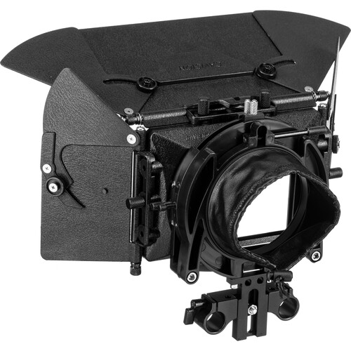 Cavision 3x3 Matte Box Kit with 15mm LWS Rod Bracket Metal Trays Flaps & Donut