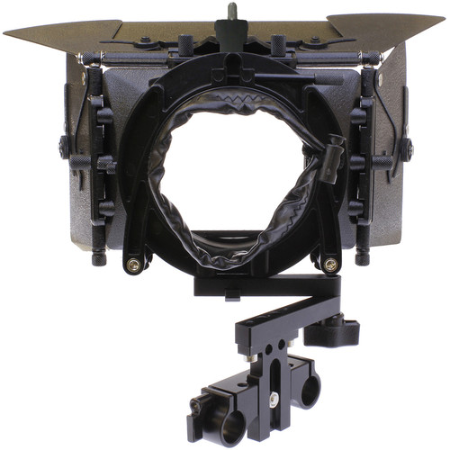Cavision 3x3 Matte Box Kit with 15mm LWS Swing Bracket Metal Trays Flaps & Donut