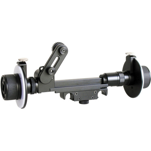 Cavision Mini Dual Wheel Follow Focus for 15mm Rods (with Fujinon Gear)