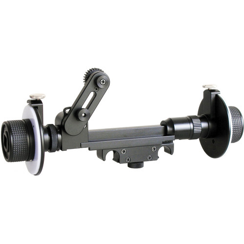 Cavision Mini Dual Wheel Follow Focus for 15mm Rods (with Film/Cine Gear)