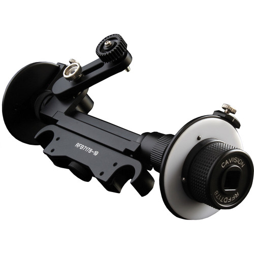Cavision Mini Dual Wheel Follow Focus for 19mm Rods (with Film/Cine Gear)