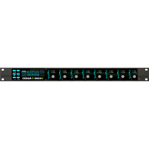 CEDAR Audio DNS 8D Live Multichannel Dialogue Noise Suppressor with Dante Connectivity