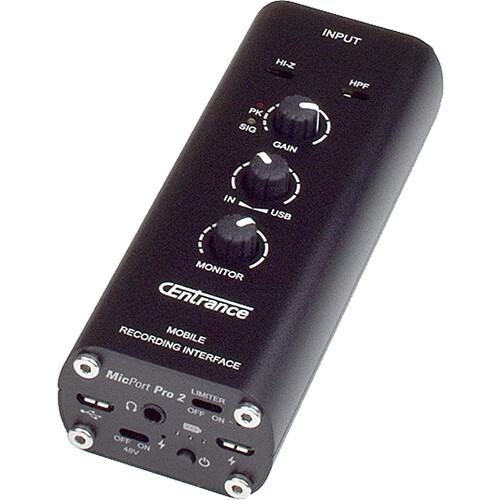 CEntrance MicPort Pro 2 Portable Mic Preamp MICPORT PRO 2 B&H