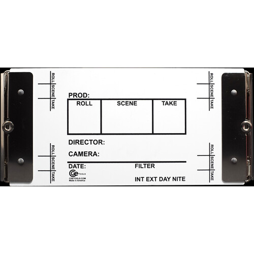 CGE Tools Slim Insert Slate Double-Clip 9 x 4.5
