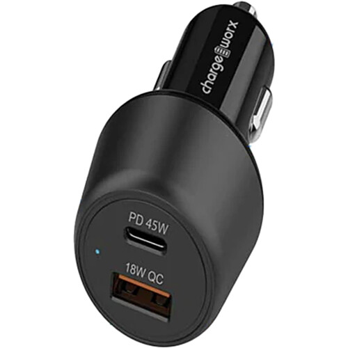 ChargeWorx 63W 2-Port USB Car Charger