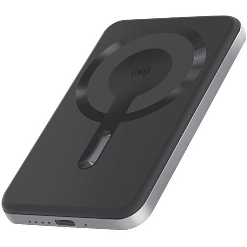 ChargeWorx Slim Metal MagSafe Power Bank (5000mAh Silver)