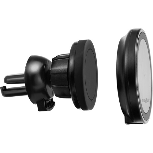 ChargeWorx 2-in-1 Magnetic Wireless Charging Pad with Car Vent Mount