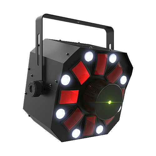 CHAUVET DJ Swarm 5 FX ILS 3-in-1 Multi-Effects with Derby Lasers and Strobe